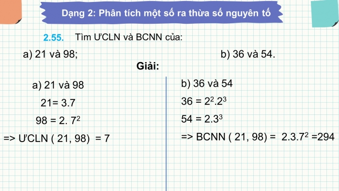 Giáo án PPT Toán 6 kết nối Bài tập cuối chương II