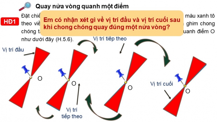 Giáo án PPT Toán 6 kết nối Bài 22: Hình có tâm đối xứng