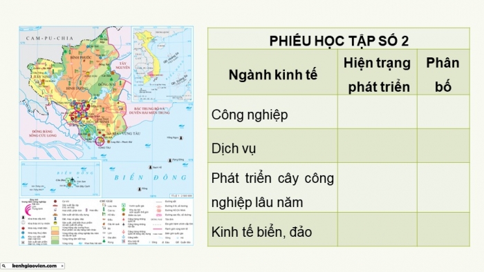 Giáo án điện tử Địa lí 9 cánh diều Bài 16: Vùng Đông Nam Bộ (P2)