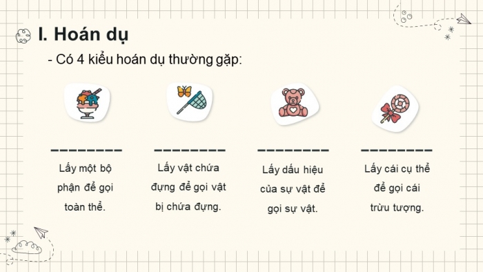 Giáo án PPT Ngữ văn 6 kết nối Bài 4: Biện pháp tu từ, Nghĩa của từ ngữ