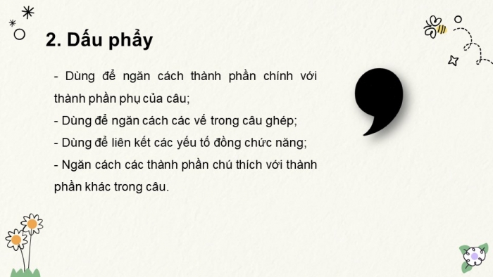 Giáo án PPT Ngữ văn 6 kết nối Bài 5: Dấu câu, Biện pháp tu từ