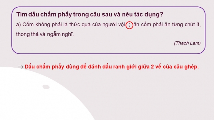 Giáo án PPT Ngữ văn 6 kết nối Bài 6: Dấu câu, Nghĩa của từ ngữ, Biện pháp tu từ