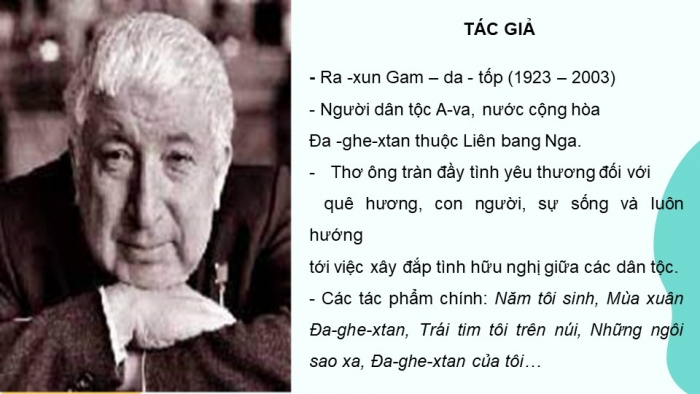 Giáo án PPT Ngữ văn 6 kết nối Bài 9: Trái Đất