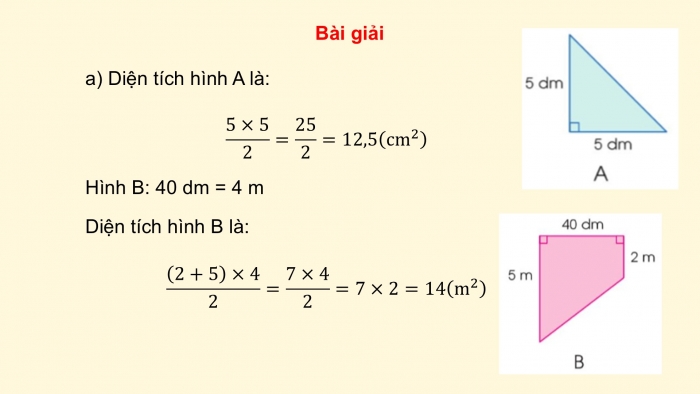 Giáo án điện tử Toán 5 cánh diều Bài 67: Luyện tập chung