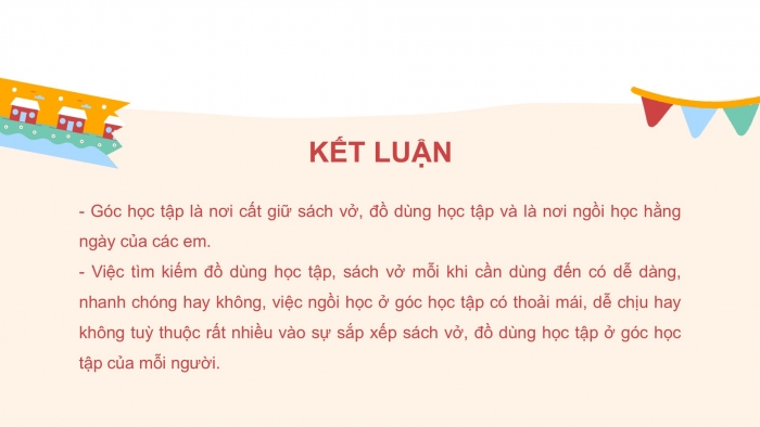 Giáo án PPT HĐTN 6 kết nối Tuần 13: Góc học tập của em