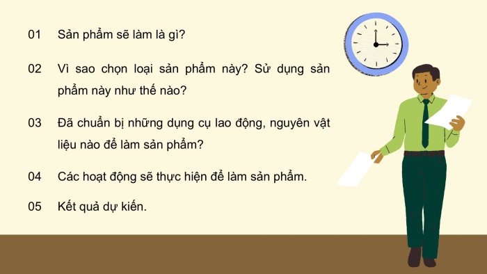 Giáo án PPT HĐTN 6 kết nối Tuần 34: Em tập làm nghề truyền thống