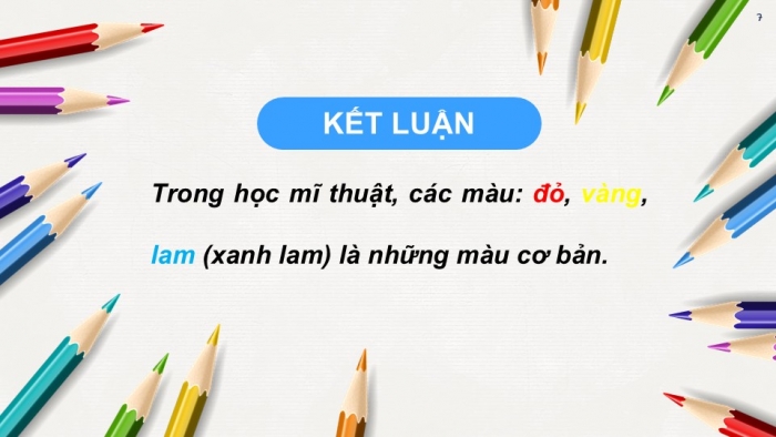 Giáo án PPT Mĩ thuật 2 cánh diều Bài 1: Vui chơi với màu