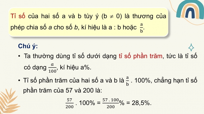 Giáo án PPT Toán 6 kết nối Bài 31: Một số bài toán về tỉ số và tỉ số phần trăm