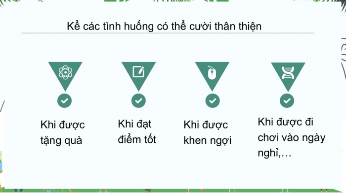 Giáo án PPT HĐTN 2 kết nối Tuần 2: Nụ cười thân thiện