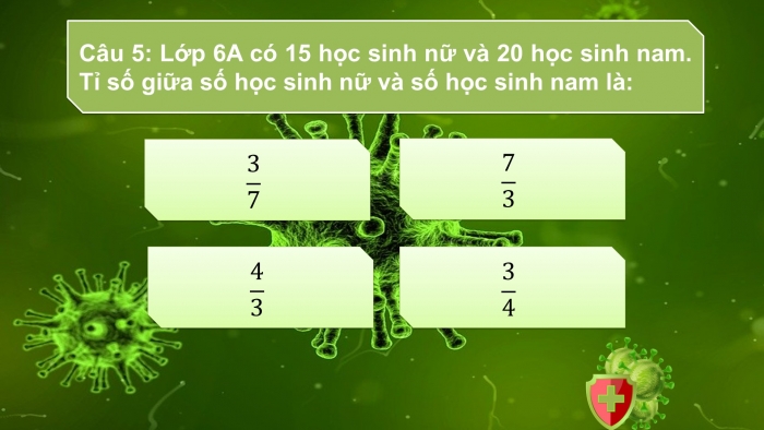 Giáo án PPT Toán 6 kết nối Bài tập cuối chương VII