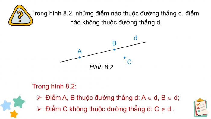 Giáo án PPT Toán 6 kết nối Bài 32: Điểm và đường thẳng