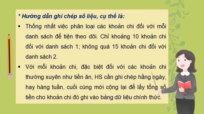 Giáo án PPT Toán 6 kết nối Thực hành trải nghiệm: Kế hoạch chi tiêu cá nhân và gia đình