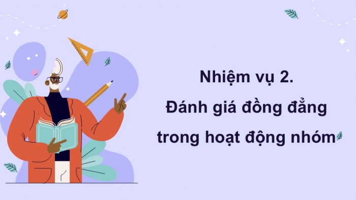 Giáo án điện tử Hoạt động trải nghiệm 9 cánh diều Đánh giá cuối Chủ đề 6