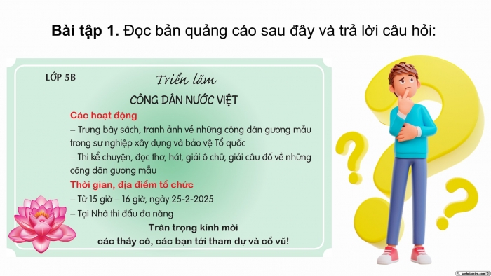 Giáo án điện tử Tiếng Việt 5 cánh diều Bài 12: Viết quảng cáo, Những chấm nhỏ mà không nhỏ