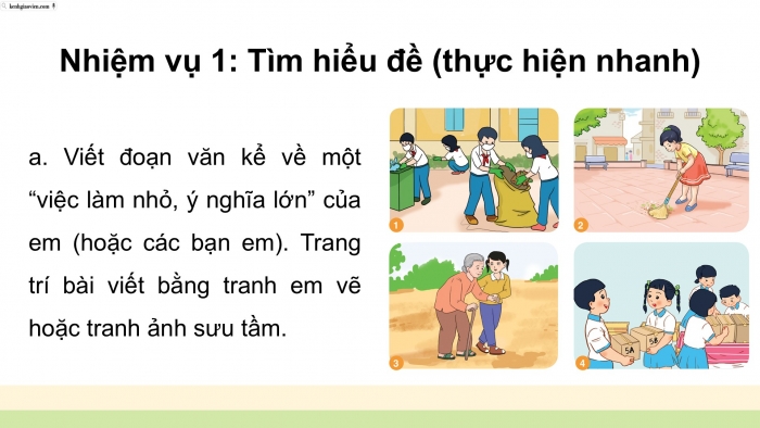 Giáo án điện tử Tiếng Việt 5 cánh diều Bài 13: Những chủ nhân của đất nước, Các phong trào thi đua của Đội