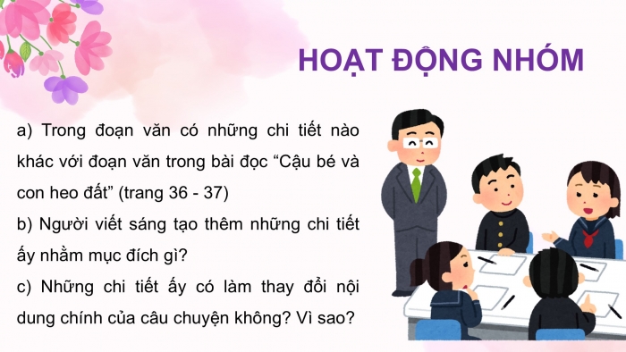 Giáo án điện tử Tiếng Việt 5 cánh diều Bài 14: Kể chuyện sáng tạo (Phát triển câu chuyện)