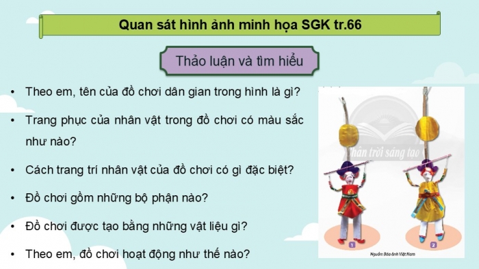 Giáo án điện tử Mĩ thuật 5 chân trời bản 1 Bài 2: Đồ chơi dân gian