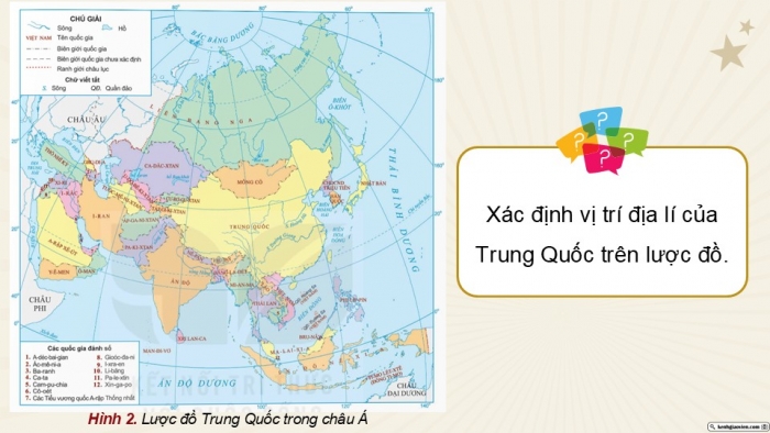 Giáo án điện tử Lịch sử và Địa lí 5 cánh diều Bài 17: Nước Cộng hoà Nhân dân Trung Hoa