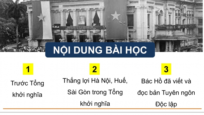 Giáo án điện tử Lịch sử và Địa lí 5 cánh diều Bài 13: Cách mạng tháng Tám năm 1945