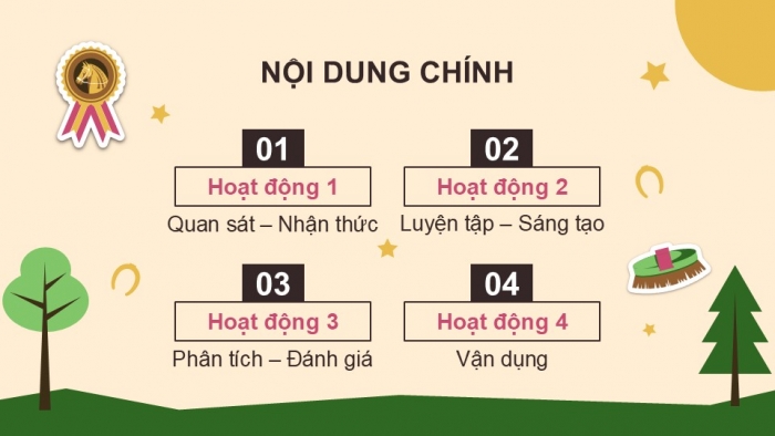 Giáo án điện tử Mĩ thuật 5 chân trời bản 2 Bài 11: Bảo vệ không gian xanh