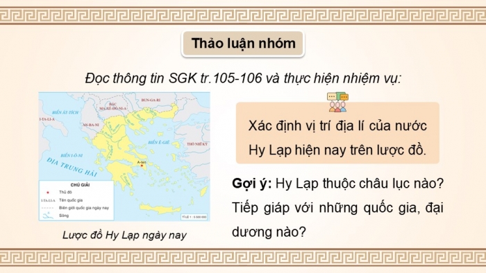 Giáo án điện tử Lịch sử và Địa lí 5 kết nối Bài 25: Văn minh Hy Lạp