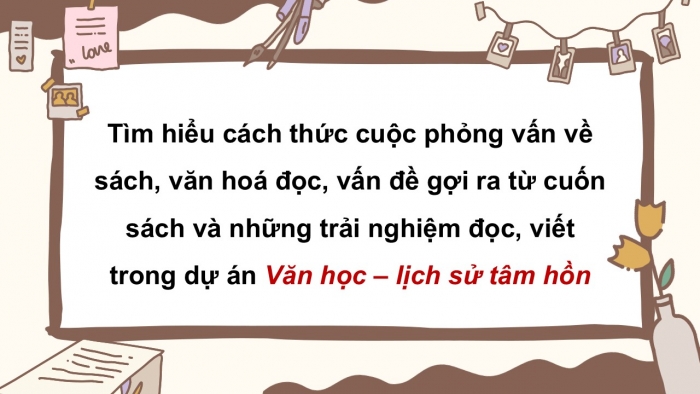 Giáo án điện tử Ngữ văn 9 kết nối Bài 10: Về đích - Ngày hội với sách