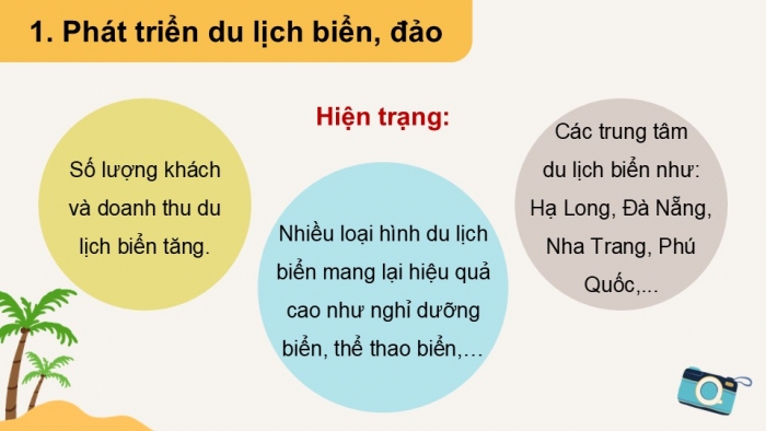 Giáo án điện tử Địa lí 12 kết nối Bài 33: Phát triển kinh tế và đảm bảo quốc phòng an ninh ở Biển Đông và các đảo, quần đảo (P2)