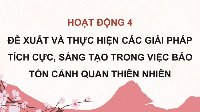 Giáo án điện tử Hoạt động trải nghiệm 12 kết nối Chủ đề 6 Tuần 2