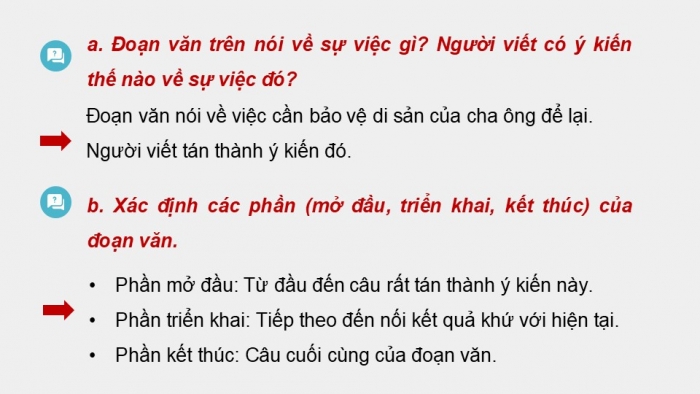 Giáo án điện tử Tiếng Việt 5 kết nối Bài 17: Tìm hiểu cách viết đoạn văn nêu ý kiến tán thành một sự việc, hiện tượng