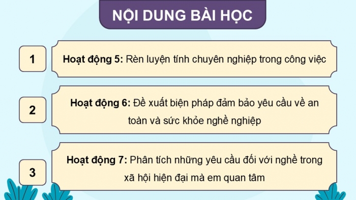 Giáo án điện tử Hoạt động trải nghiệm 12 kết nối Chủ đề 8 Tuần 3