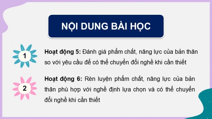 Giáo án điện tử Hoạt động trải nghiệm 12 kết nối Chủ đề 9 Tuần 3