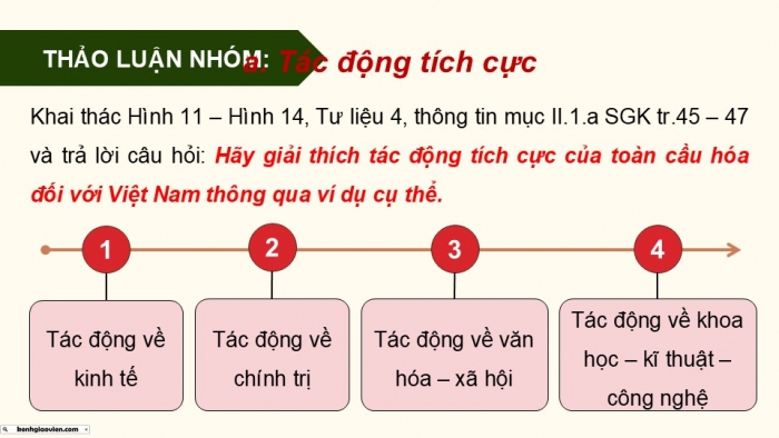 Giáo án điện tử chuyên đề Lịch sử 12 kết nối CĐ 3 Phần 2: Việt Nam hội nhập khu vực và thế giới