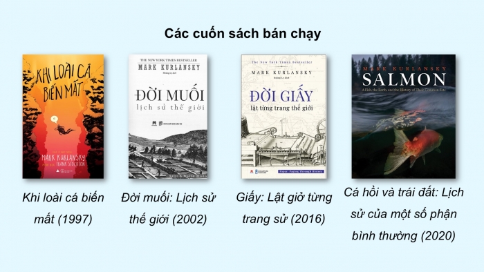 Giáo án điện tử Ngữ văn 12 kết nối Bài 8: Đời muối (Trích Đời muối: Lịch sử thế giới – Mác Kơ-len-xki – Mark Kurlansky)