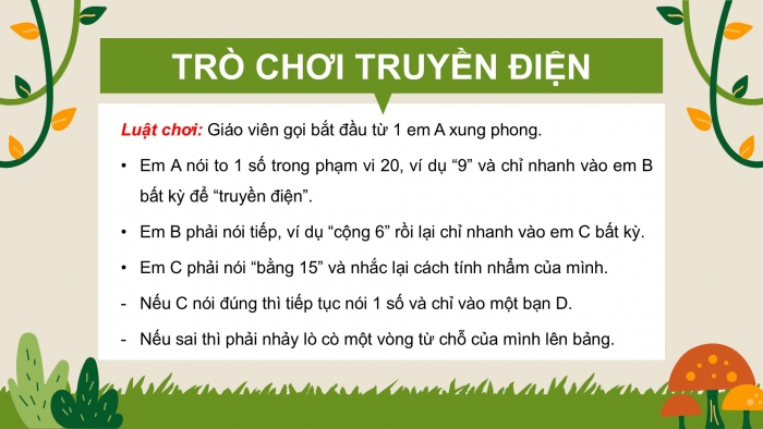 Giáo án PPT Toán 2 cánh diều bài Ôn tập về phép cộng, phép trừ trong phạm vi 20