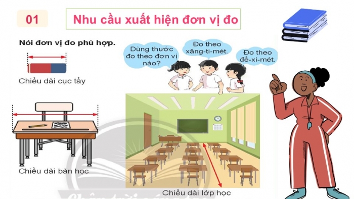 Giáo án PPT Toán 2 chân trời bài Mét