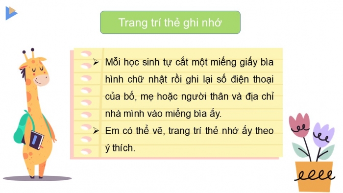 Giáo án PPT HĐTN 2 chân trời Chủ đề 2 Tuần 8