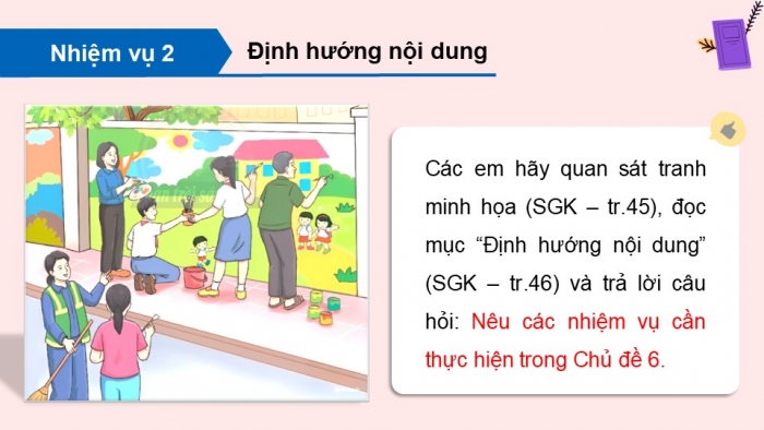 Giáo án điện tử Hoạt động trải nghiệm 9 chân trời bản 1 Chủ đề 6 Tuần 19