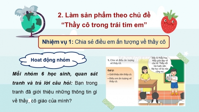 Giáo án PPT HĐTN 2 chân trời Chủ đề 3 Tuần 9