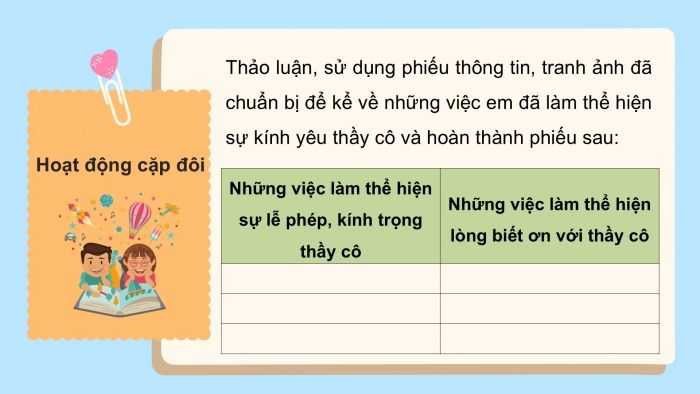 Giáo án PPT HĐTN 2 chân trời Chủ đề 3 Tuần 10