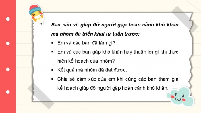 Giáo án PPT HĐTN 2 chân trời Chủ đề 4 Tuần 15