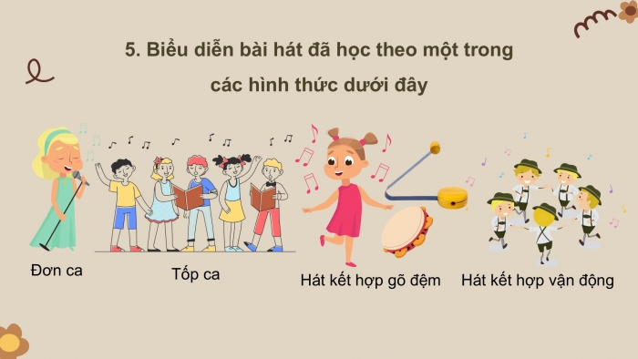 Giáo án PPT Âm nhạc 2 kết nối Tiết 34: Ôn tập cuối năm