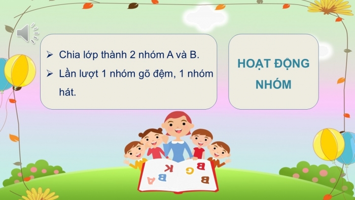 Giáo án PPT Âm nhạc 2 cánh diều Tiết 8: Nhạc cụ, Vận dụng – Sáng tạo Thể hiện nhịp điệu bằng ngôn ngữ