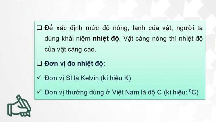 Giáo án PPT KHTN 6 chân trời Bài 7: Thang nhiệt độ Celsius. Đo nhiệt độ