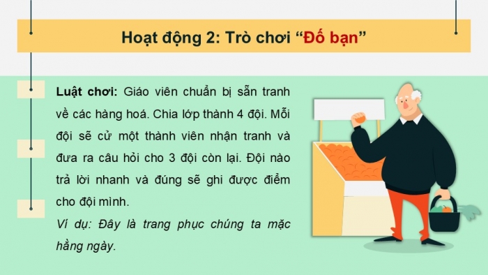 Giáo án PPT Tự nhiên và Xã hội 2 chân trời Bài 12: Hoạt động mua bán hàng hóa