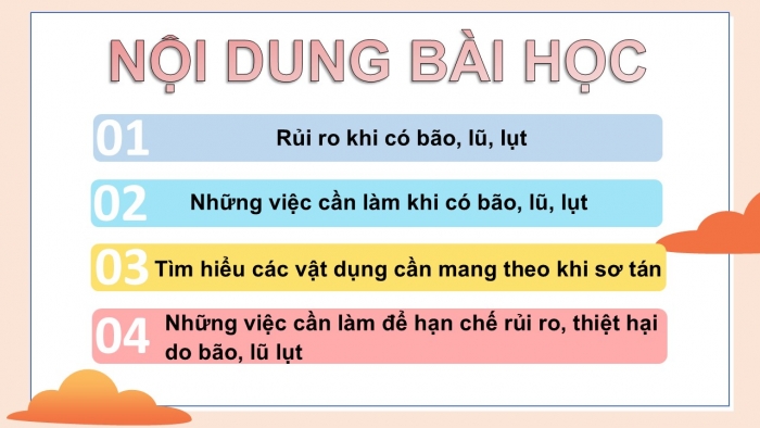 Giáo án PPT Tự nhiên và Xã hội 2 chân trời Bài 28: Phòng tránh rủi ro thiên tai