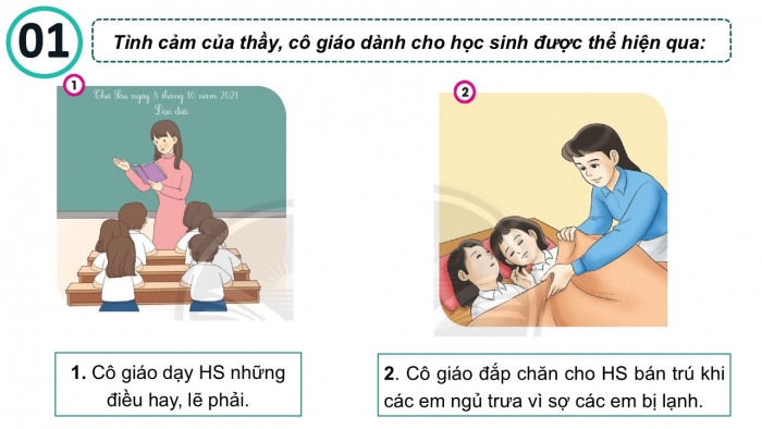 Giáo án PPT Đạo đức 2 chân trời Bài 5: Kính trọng thầy giáo, cô giáo