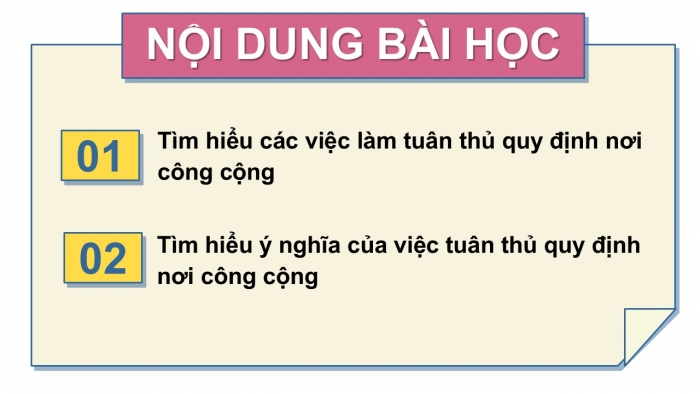 Giáo án PPT Đạo đức 2 chân trời Bài 15: Thực hiện quy định nơi công cộng