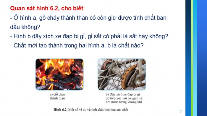 Giáo án PPT KHTN 6 cánh diều Bài 6: Tính chất và sự chuyển thể của chất