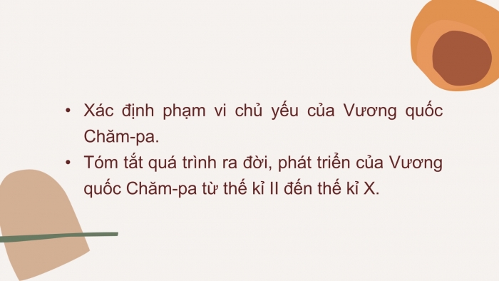 Giáo án PPT Lịch sử 6 cánh diều Bài 18: Vương quốc Chăm-pa