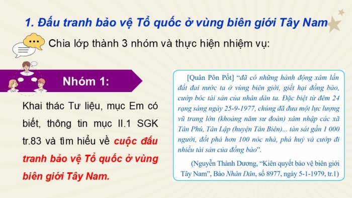 Giáo án điện tử Lịch sử 9 cánh diều Bài 15: Việt Nam từ năm 1975 đến năm 1991 (P2)